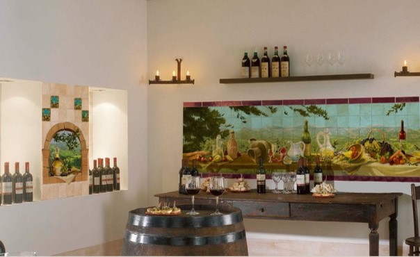 Фотоплитка кухни.