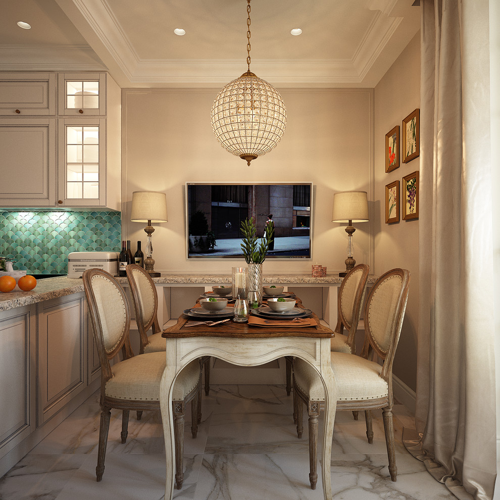 Кухня-гостиная с выходом на лоджию