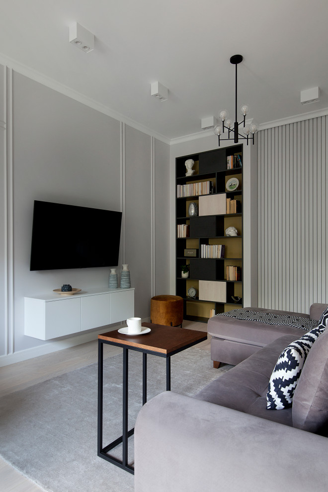 Современная классика в холостяцкой квартире