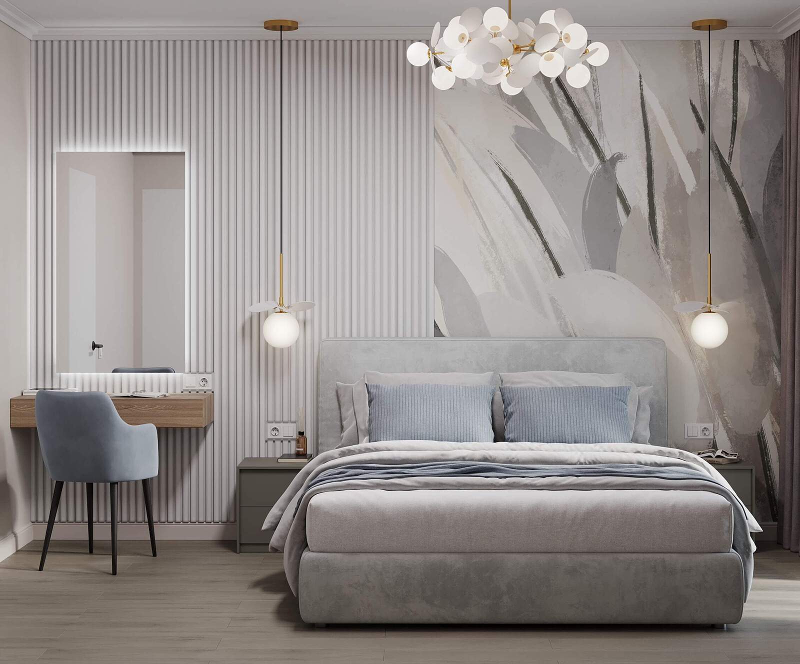 Проект в ЖК Селигер Сити 72м2