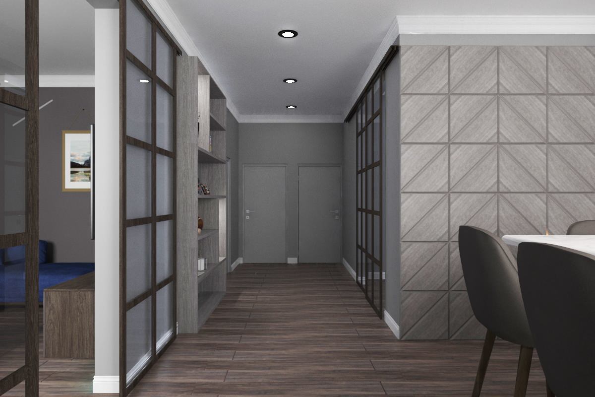 Трехкомнатная квартира