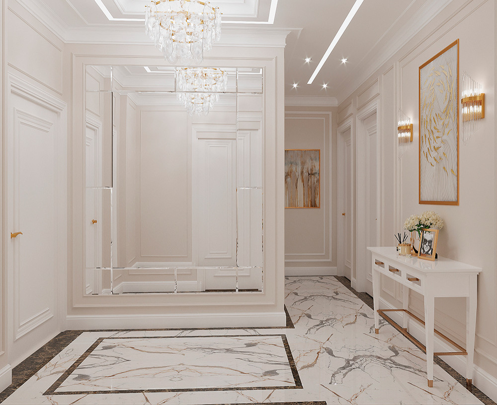 ДИЗАЙН ИНТЕРЬЕРА КВАРТИРЫ В ЖК НЕБО, 109 КВ.М