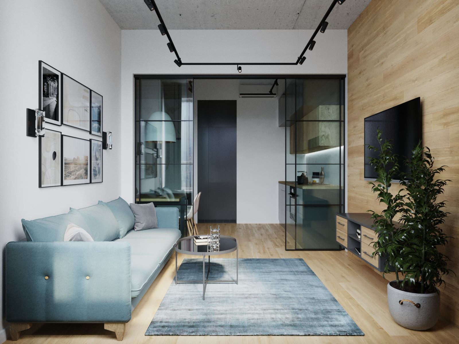 Лофт в ЖК Сердце столицы