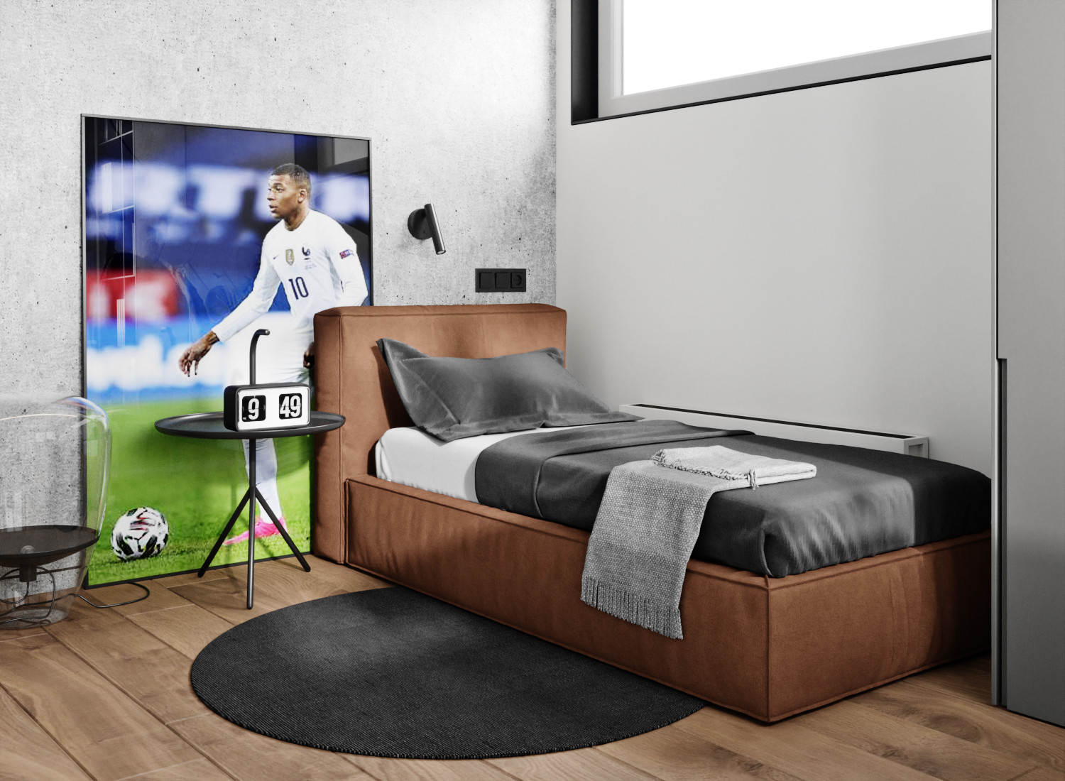 Квартира с тех. комнатой