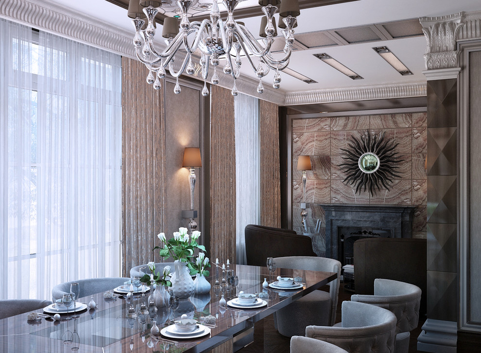 гостиная в стиле арт деко