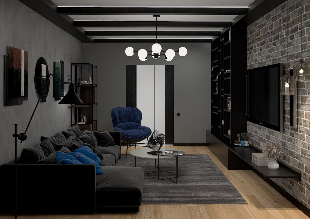 Проект трехкомнатной квартиры