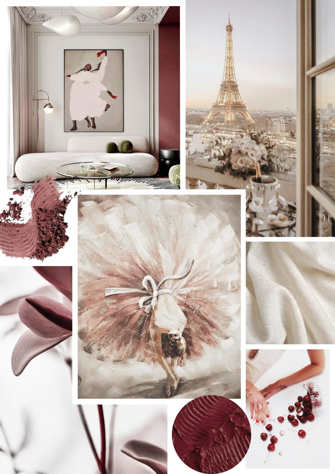 Обложка проекта: La grasse matinee. Эскизный проект (компьютерная подача)