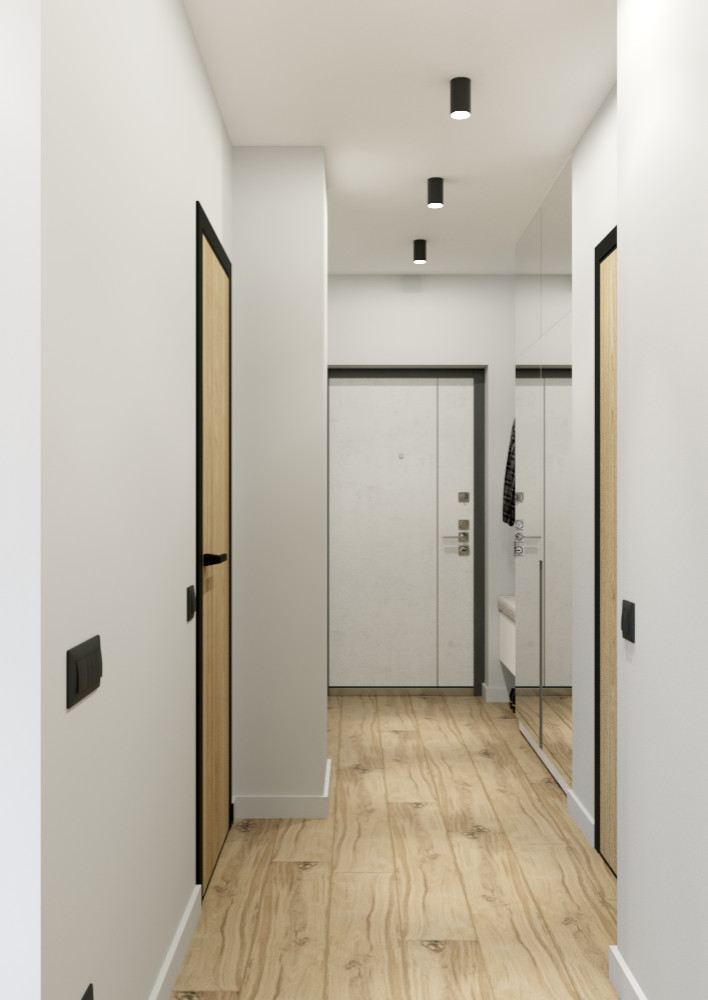 Обложка проекта: г.Ростов-на-Дону, ЖК Юбилейный, S=55,6 кв.м.