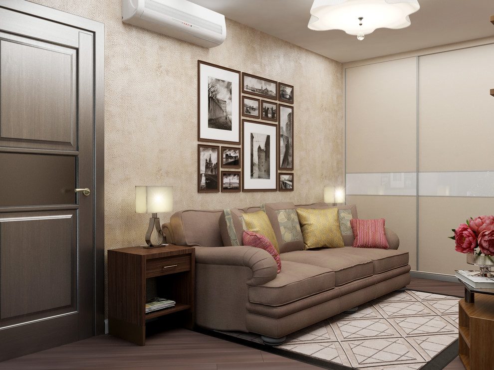 Дизайн-проект квартиры, около м.Павелецкая, 45 кв.м