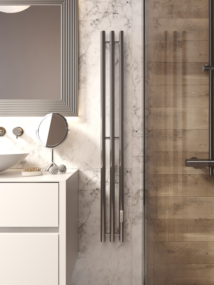 Обложка проекта: Современный электрический полотенцесушитель