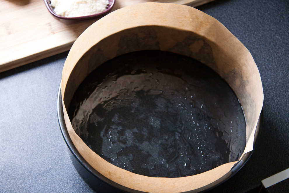 Рецепт: Клафути с кабачками и овечьим сыром