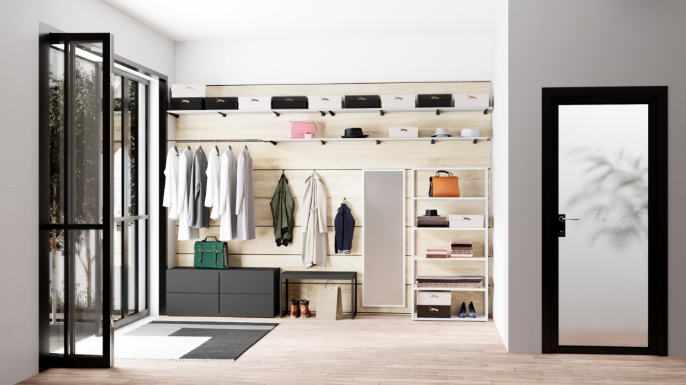 Обложка проекта: Стильная и функциональная прихожая