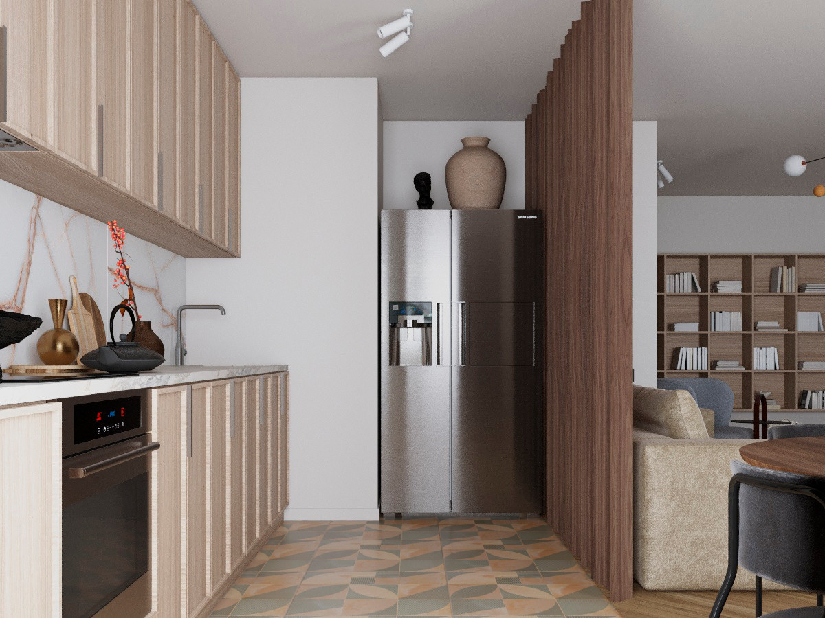 КВАРТИРА В СКАНДИНАВСКОМ СТИЛЕ