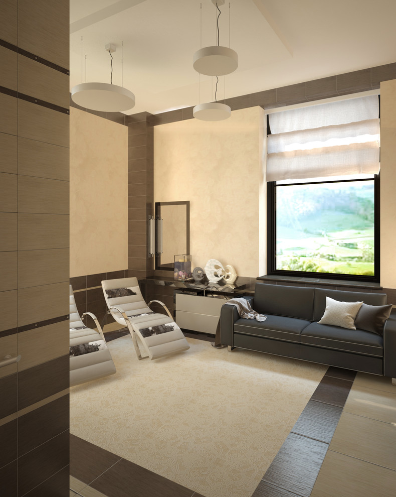 Интерьер коттеджа в современном стиле