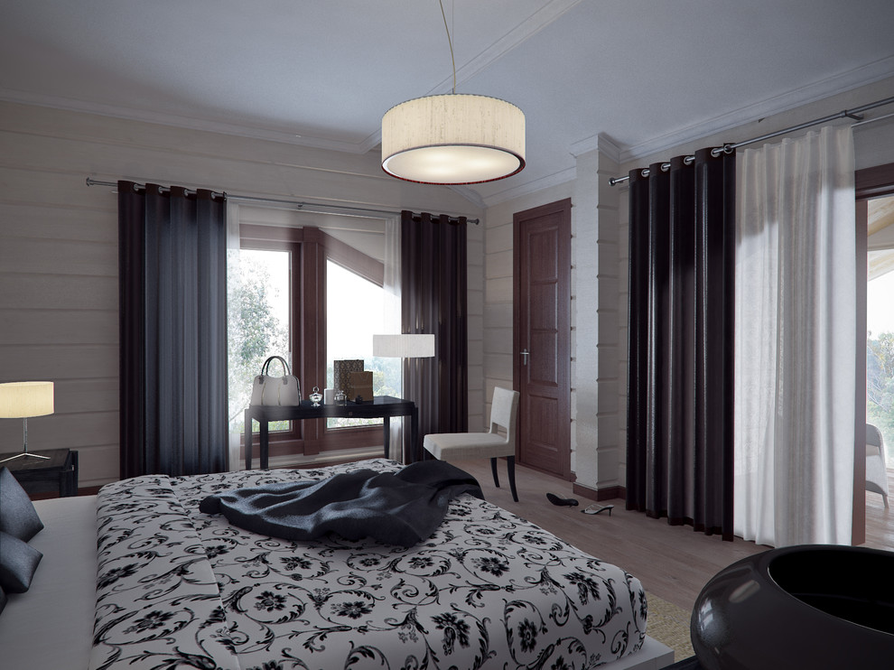 Интерьер деревянного дома