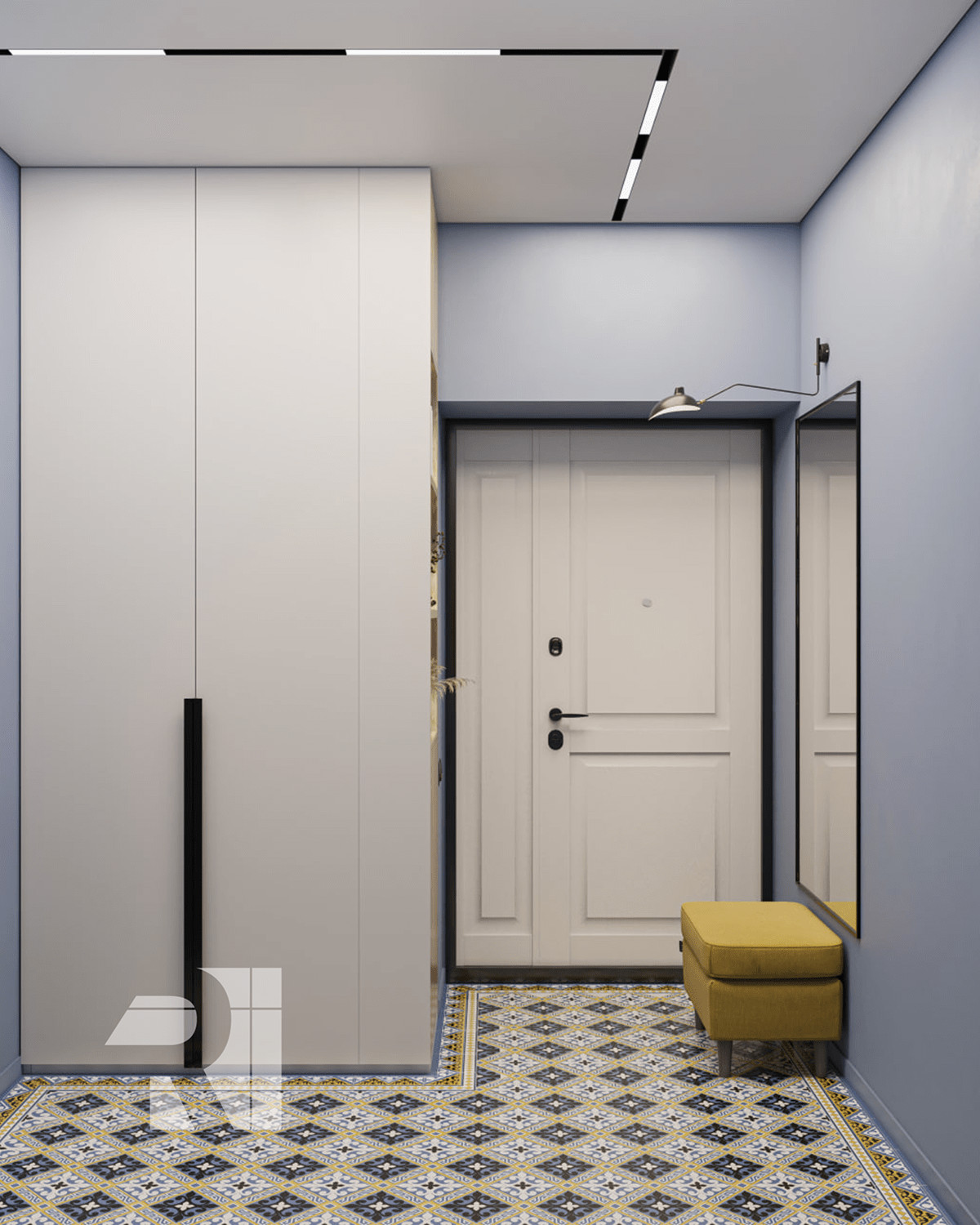 Двухкомнатная квартира в современном стиле