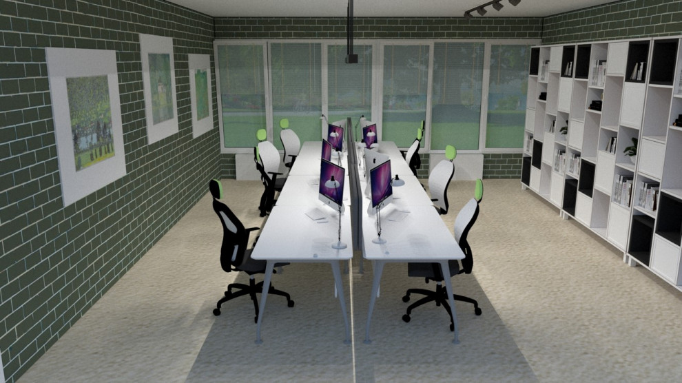 Офис информационной компании