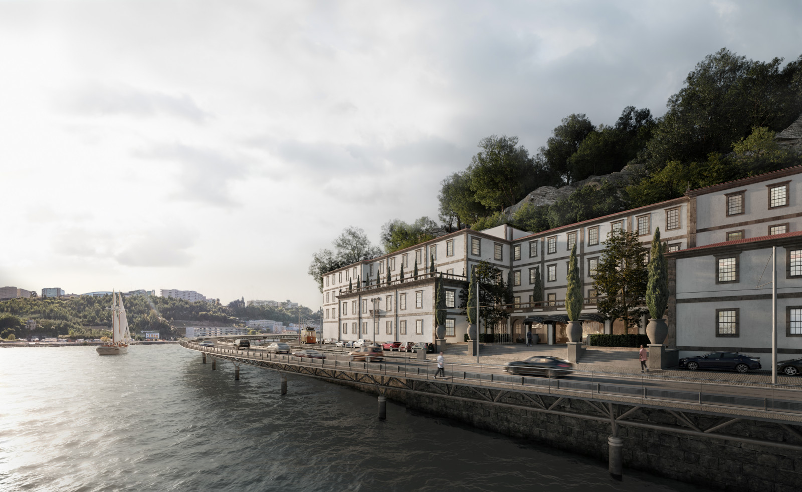 Обложка проекта: Visual expression of Cais Novo Hotel
