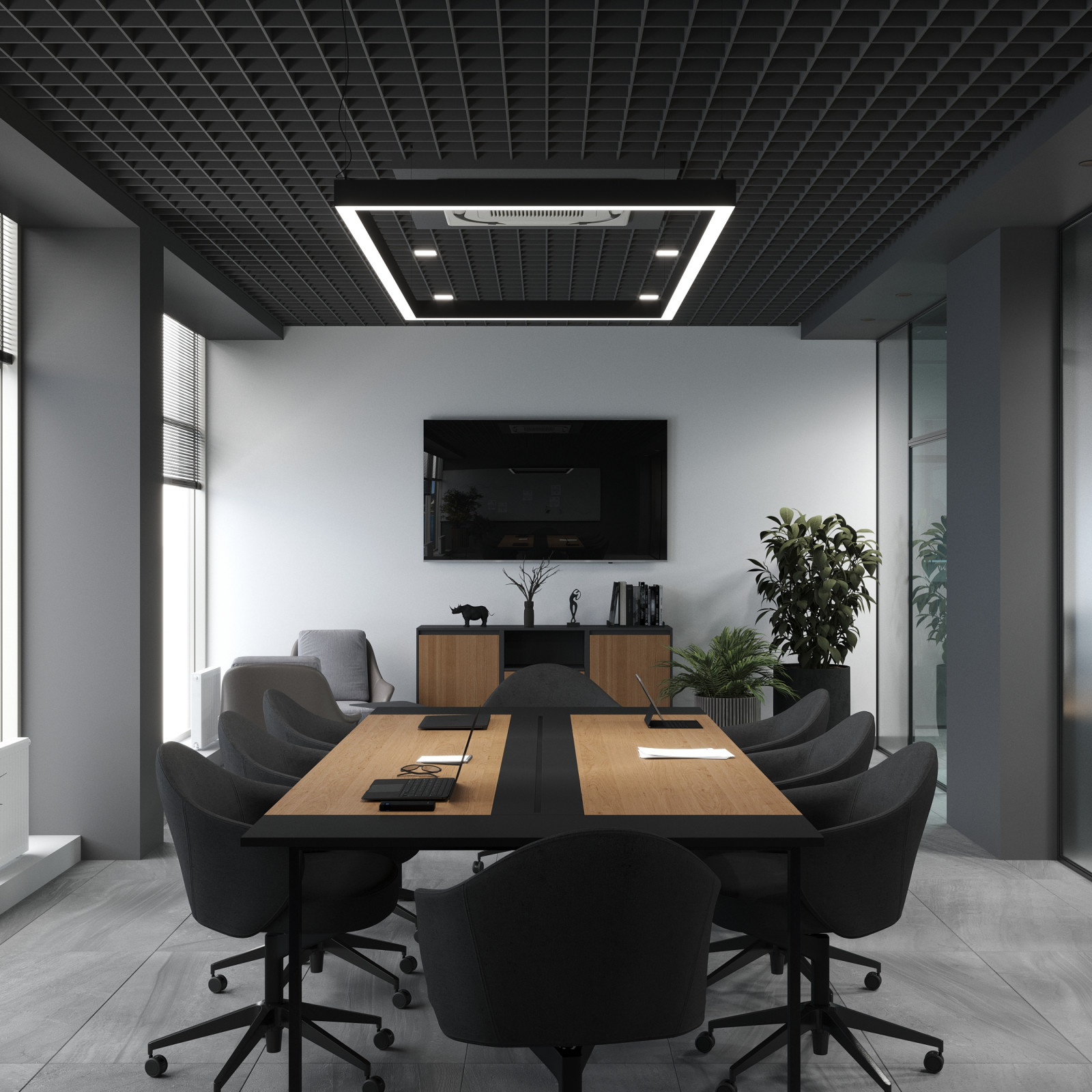 Визуализация офиса потхзаданию