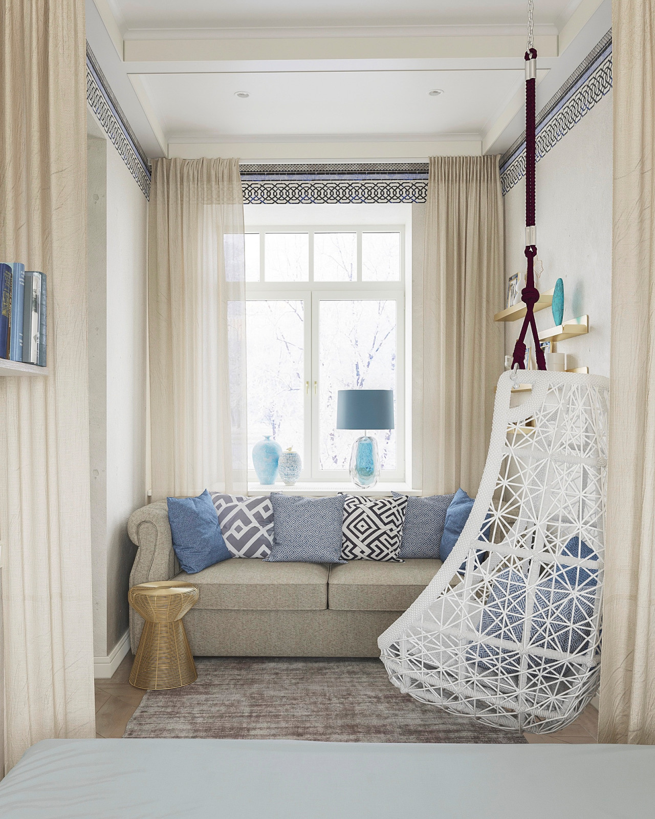 Обложка проекта: Машина времени. Квартира 120 кв.м. в старом доме на Бронной