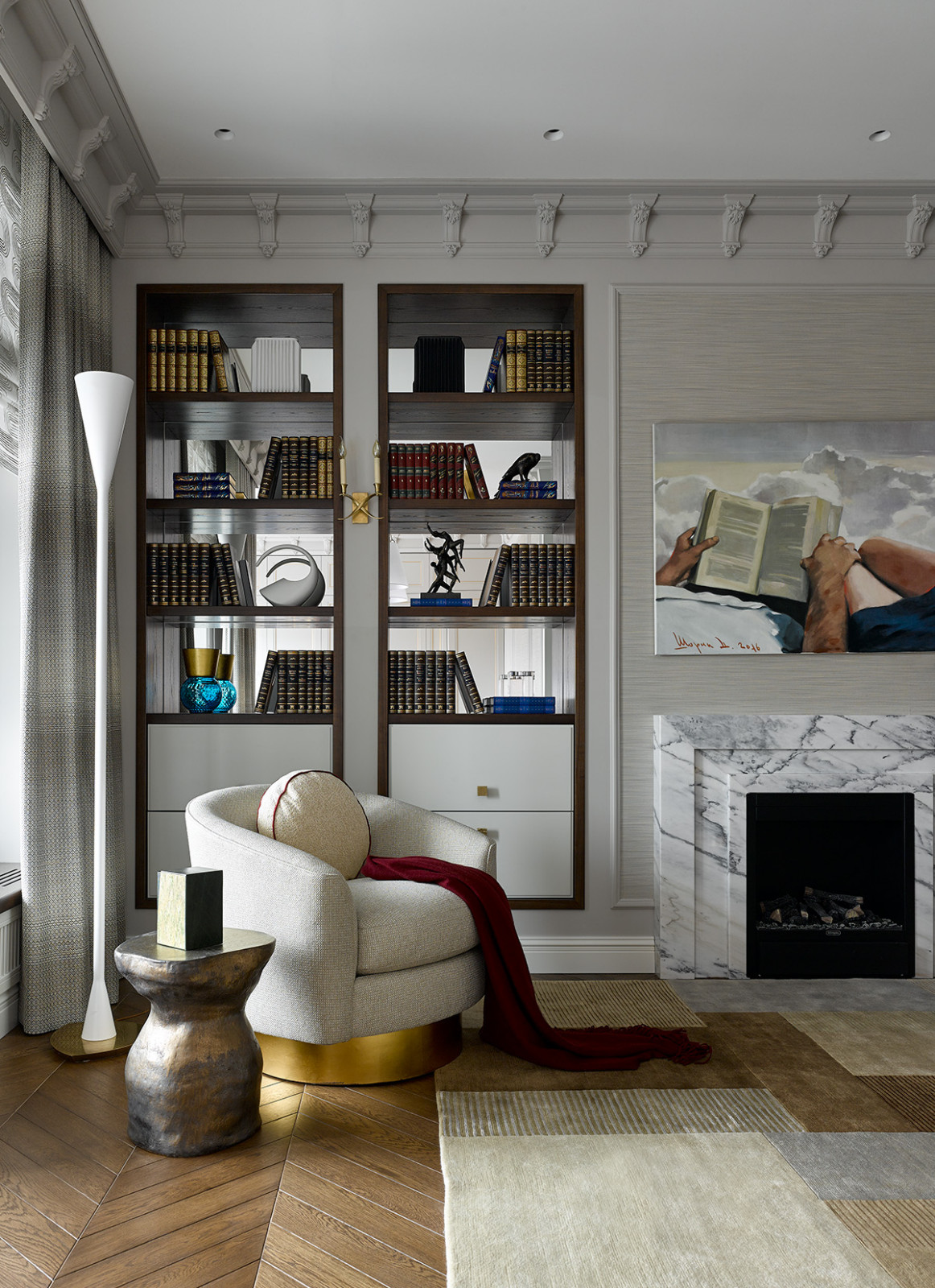 Houzz тур: Современная классика в серых тонах