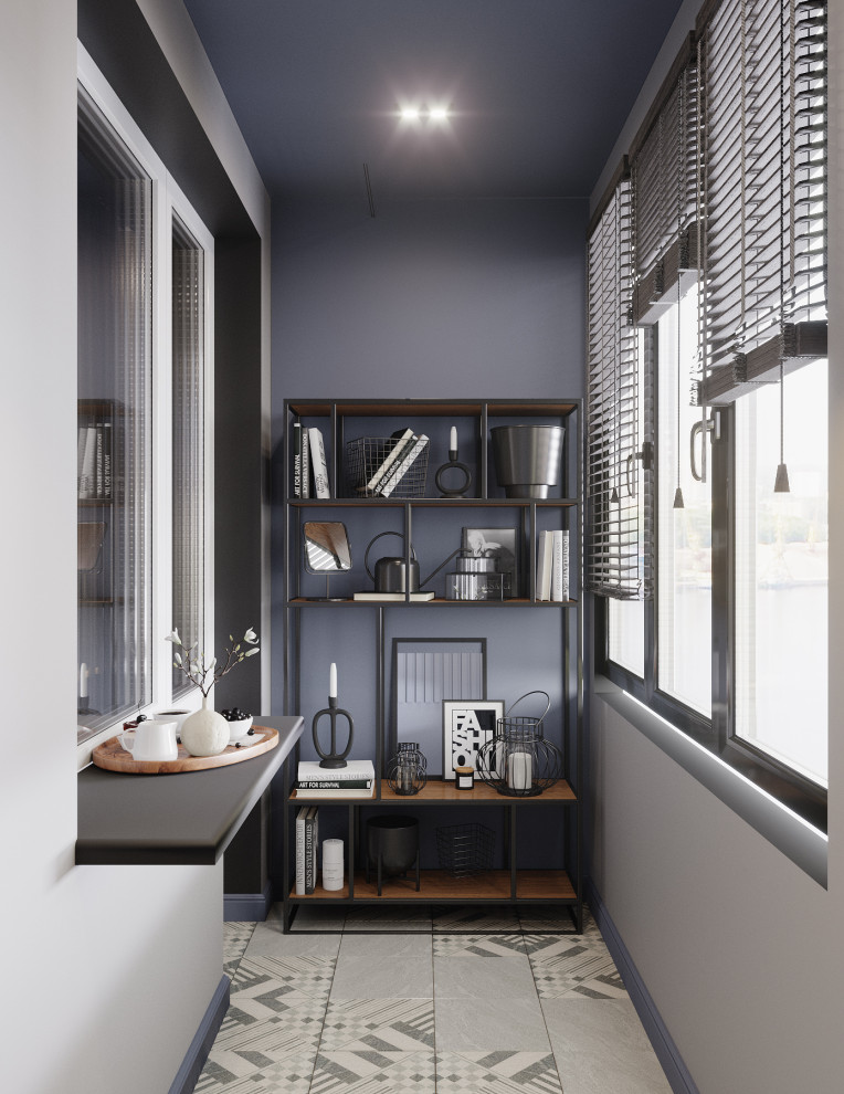 Стильное пространство для холостяка и его любимца