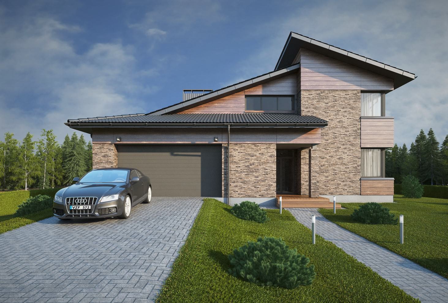 Exterior 3D vizualization