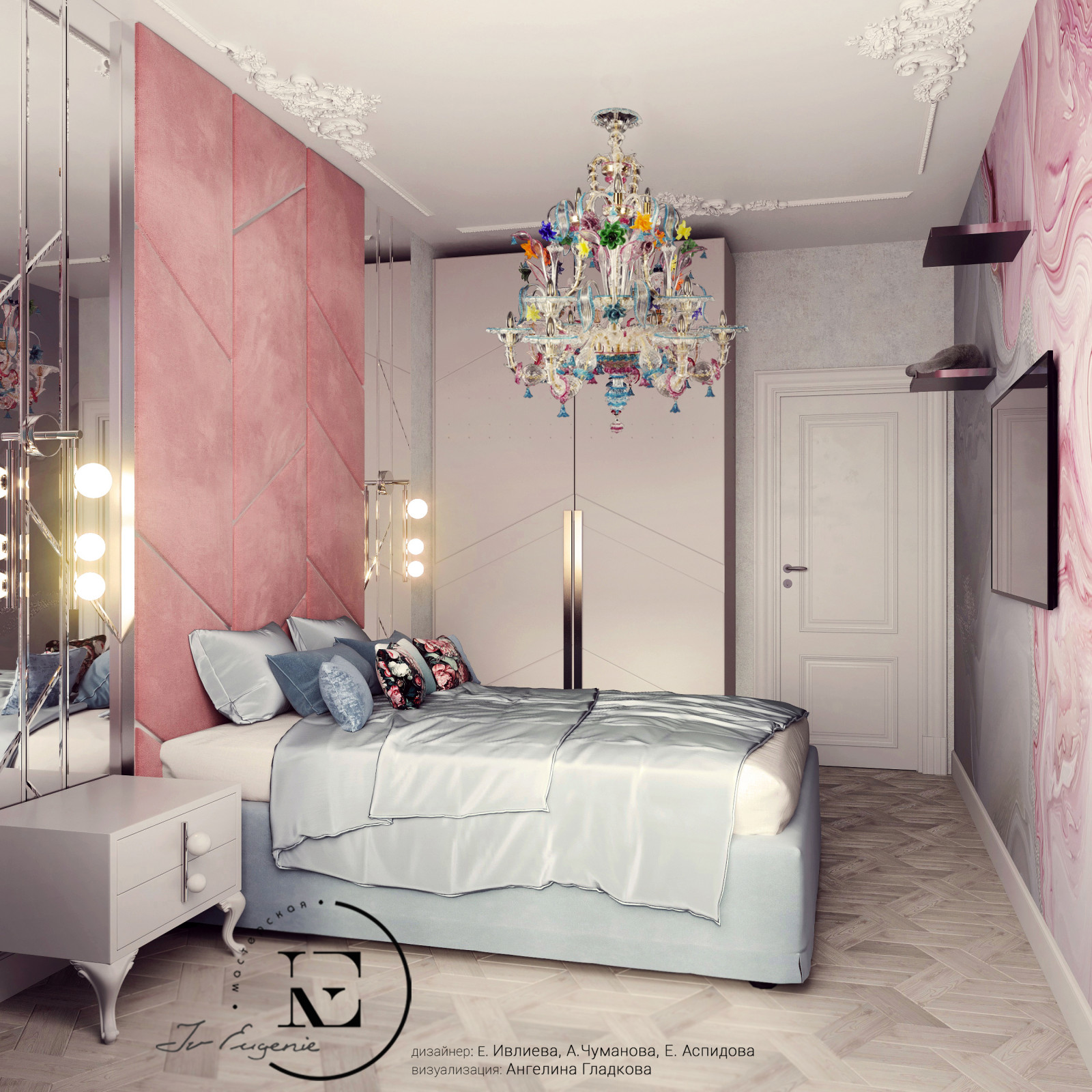 " Морозная роза" в ЖК Береговой