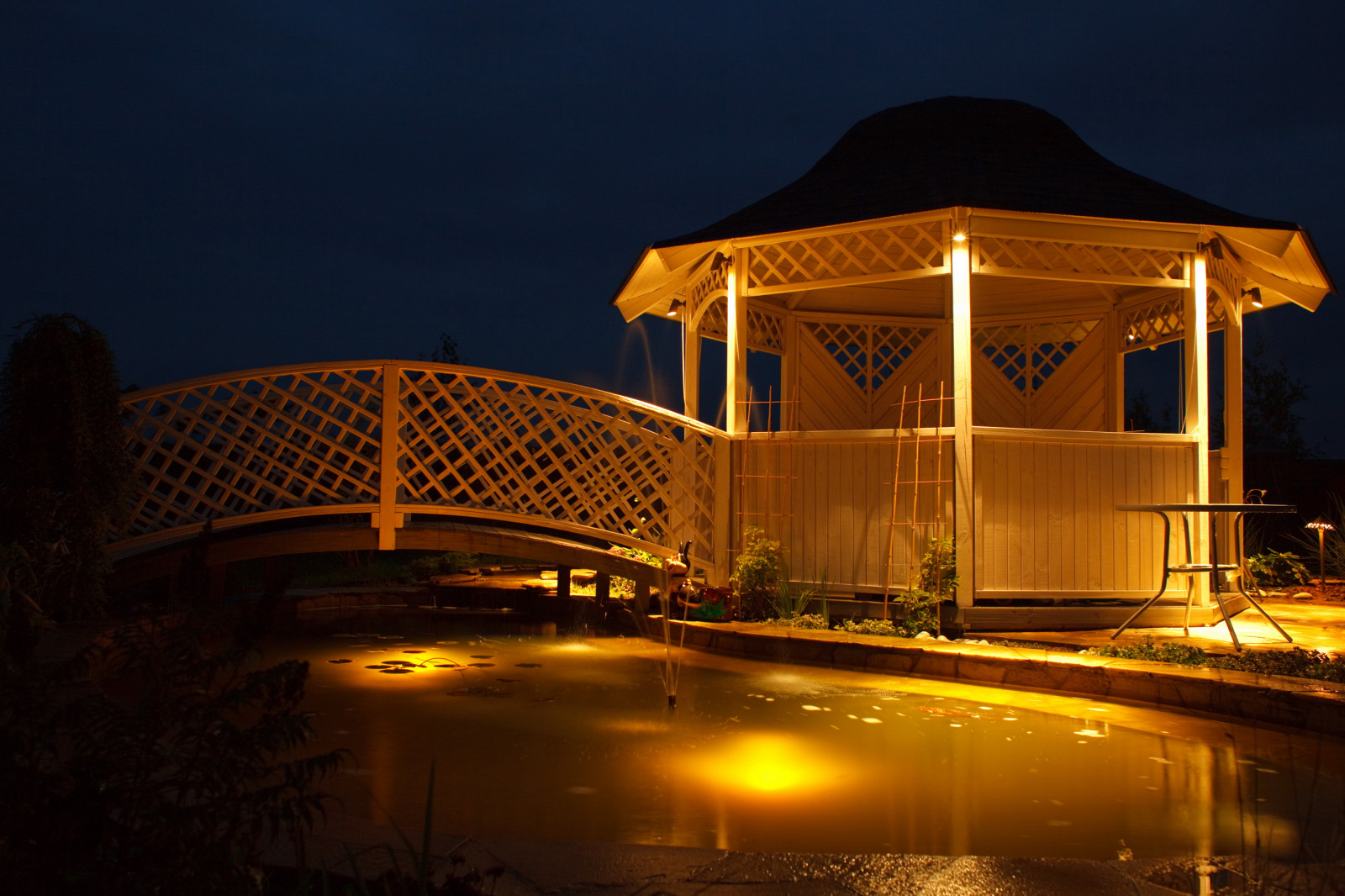 Ландшафтное освещение