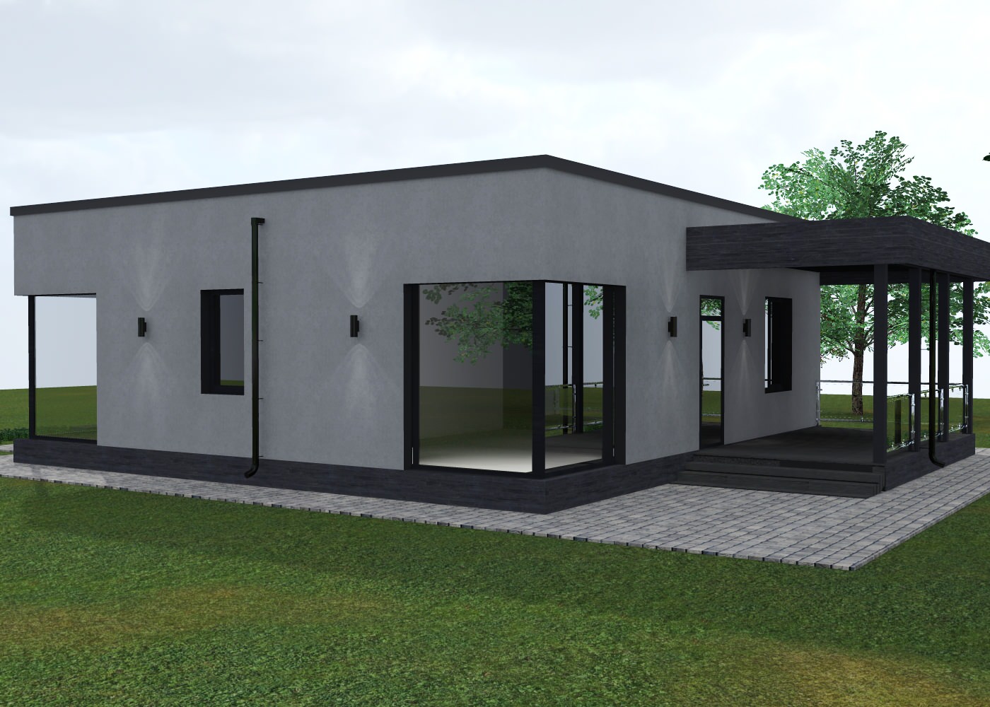 Проект дома в Подмосковье