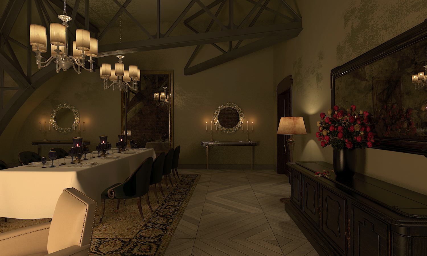 VIP зал при ресторане