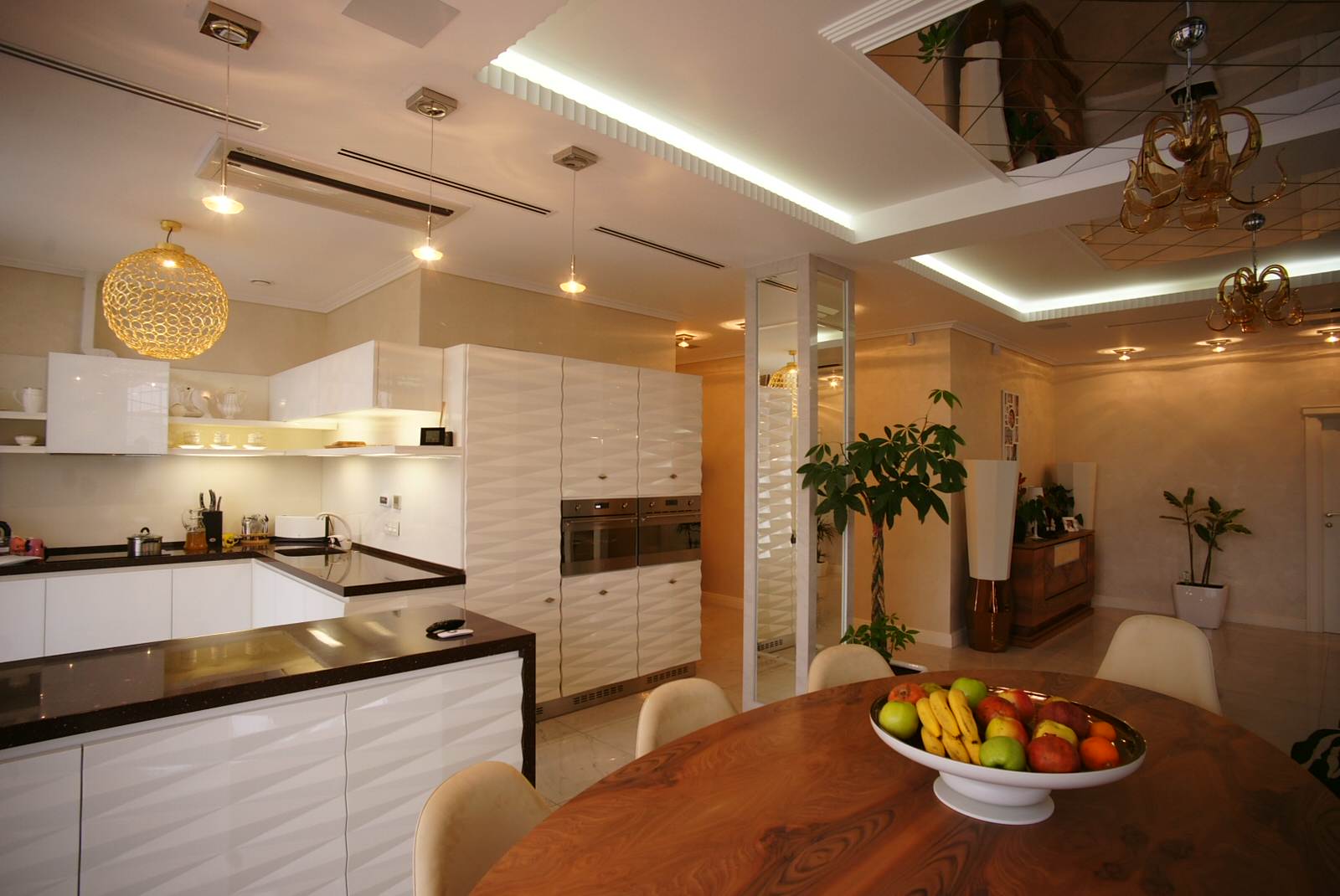 Примеры работ - кухня-гостиная