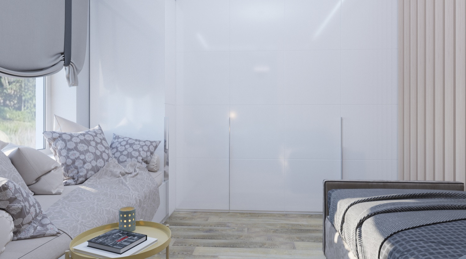 Обложка проекта: Дизайн интерьера спальни для подростка.