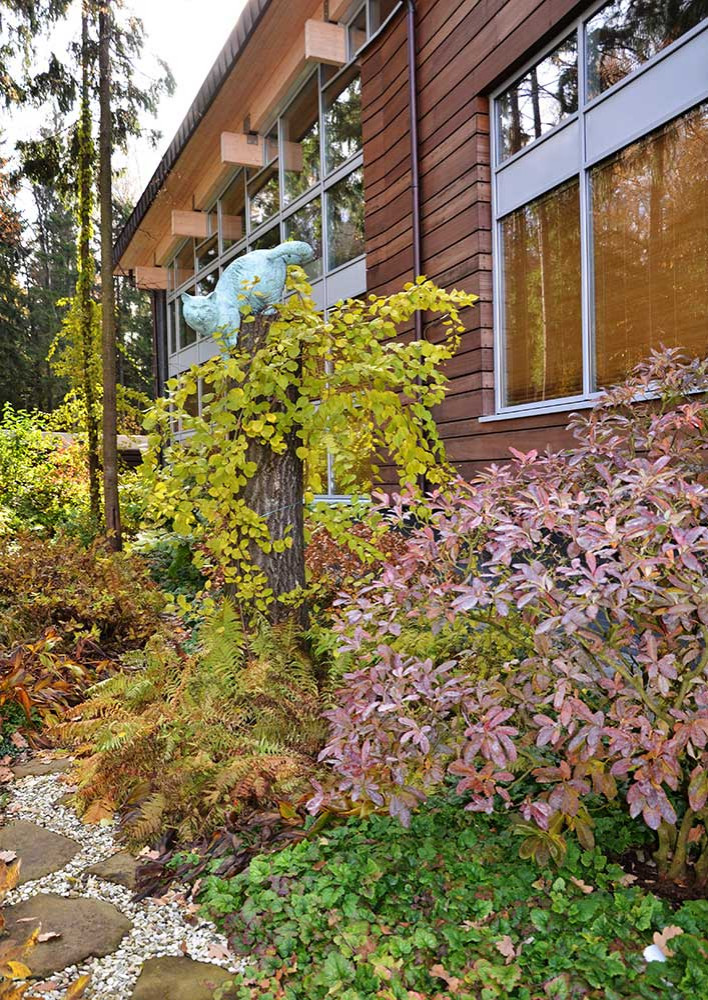 Сад с японским характером в КП Ландшафт