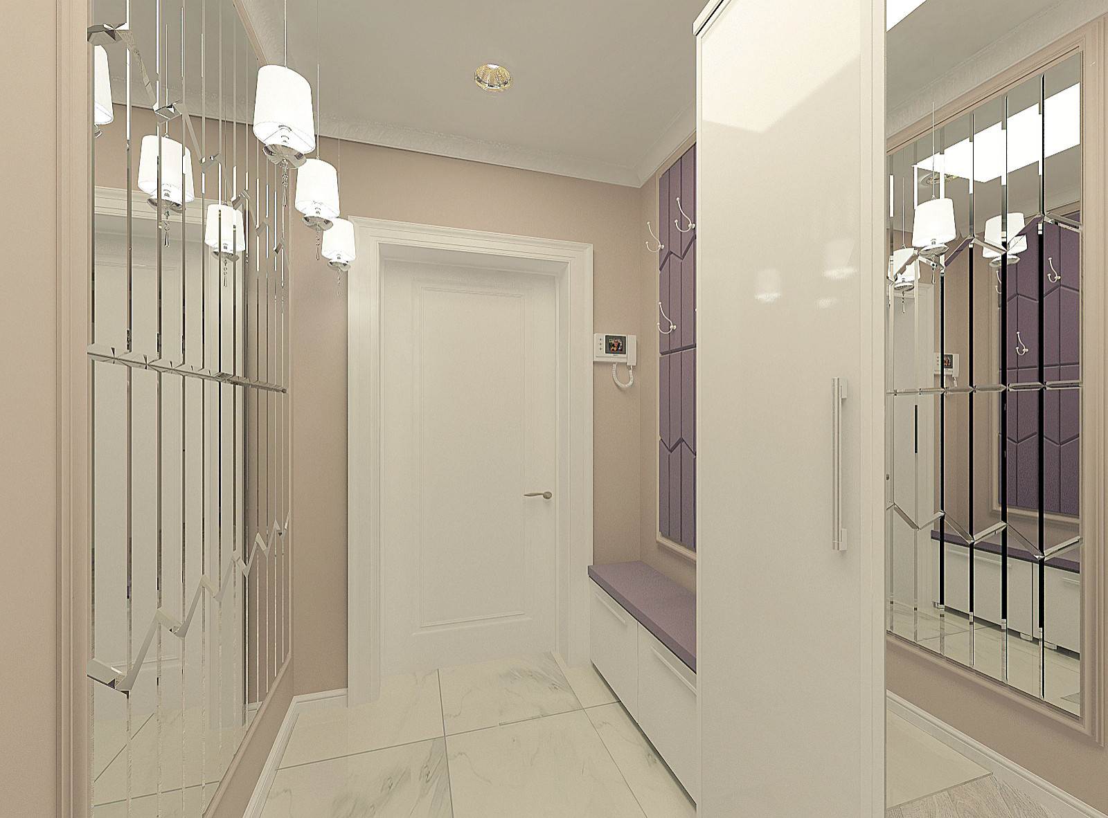 Неоклассика в квартире для молодой семьи