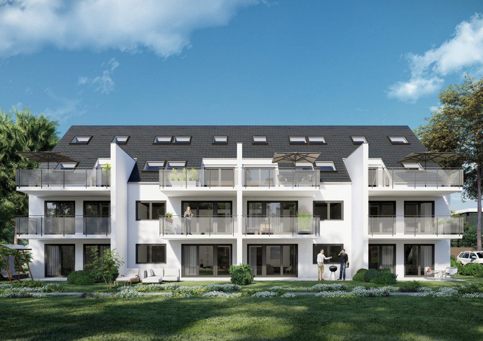 Обложка проекта: wizualizacja domu w Hamburgu