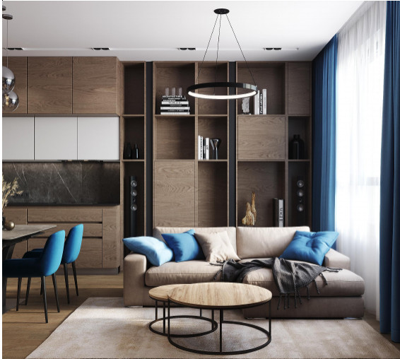 Визуализации действующего проекта в ЖК Сильвер