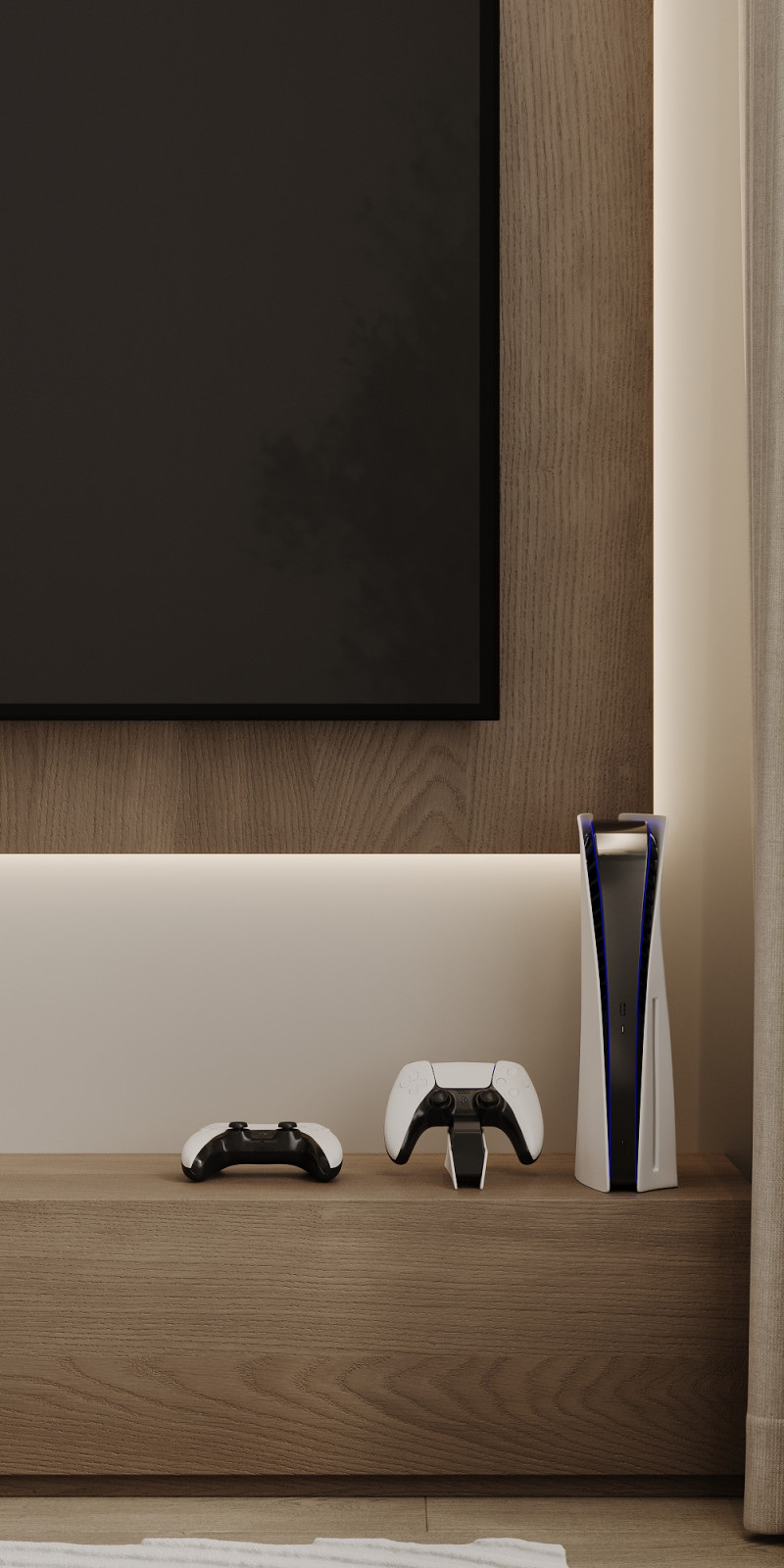 Эскизный проект интерьерной квартиры в Москве