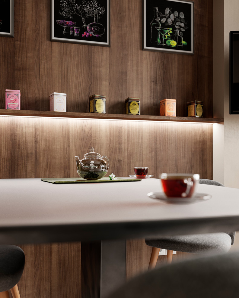 Дерево и хайтек