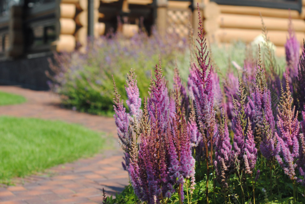 Дизайн участка с уклоном более 7 м.