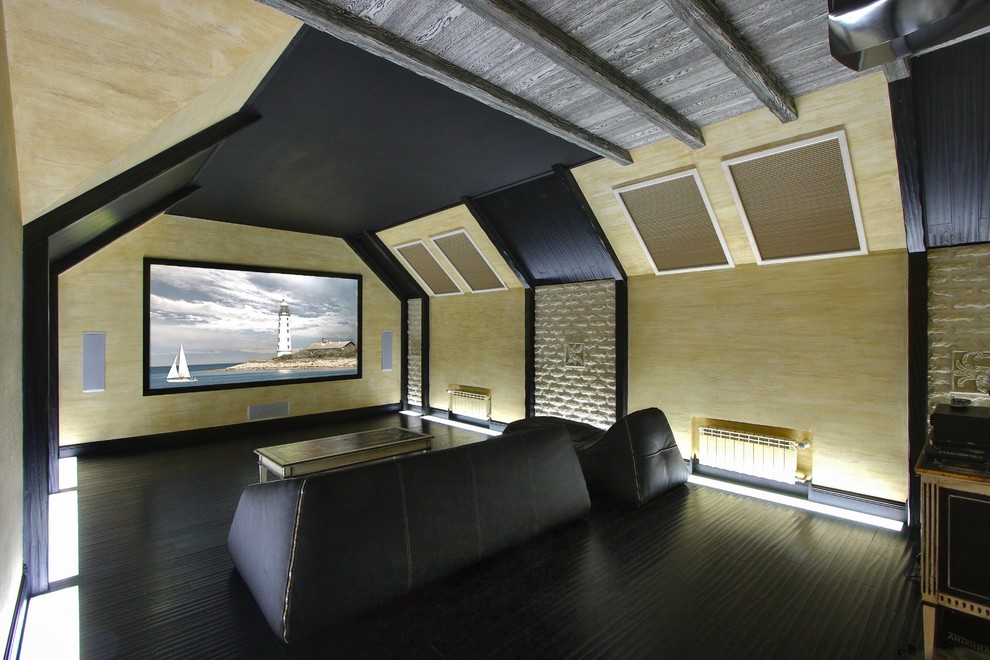 Загородный дом (домашний кинозал)