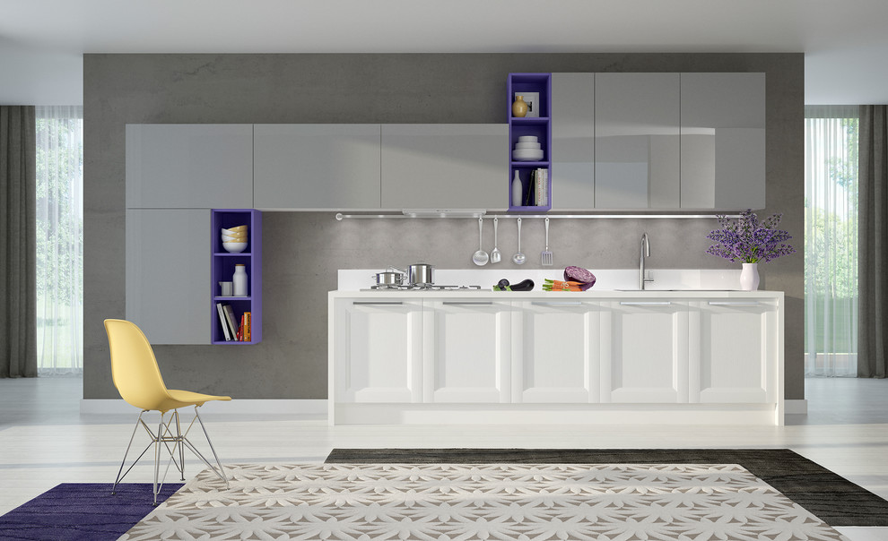 Современные Глянцевые кухни