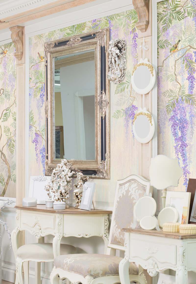 Фрески, пано, фотообои в интерьере!