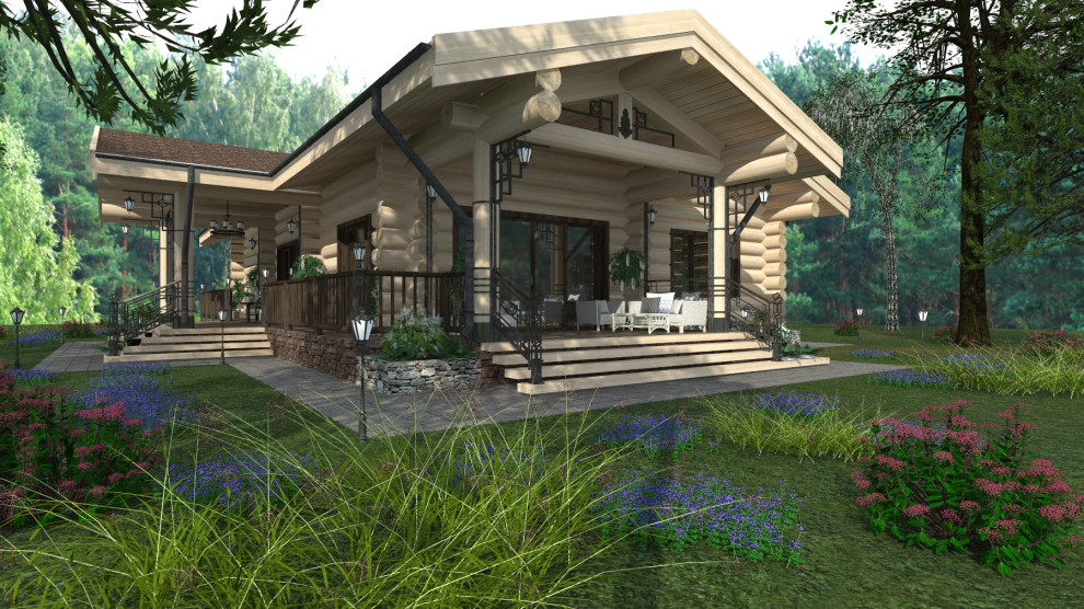 ДОМ В СОСНОВОМ ЛЕСУ