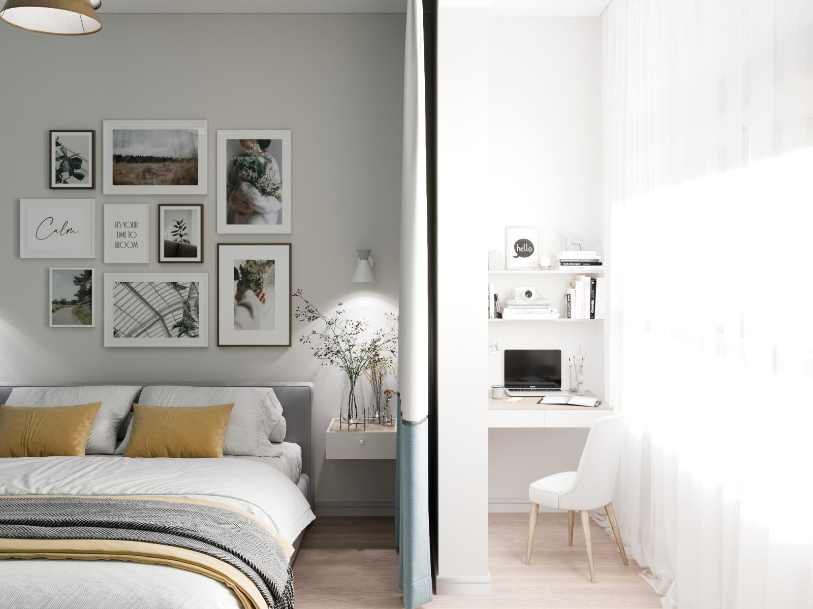 ЖК "Скандинавия", мастер-спальная