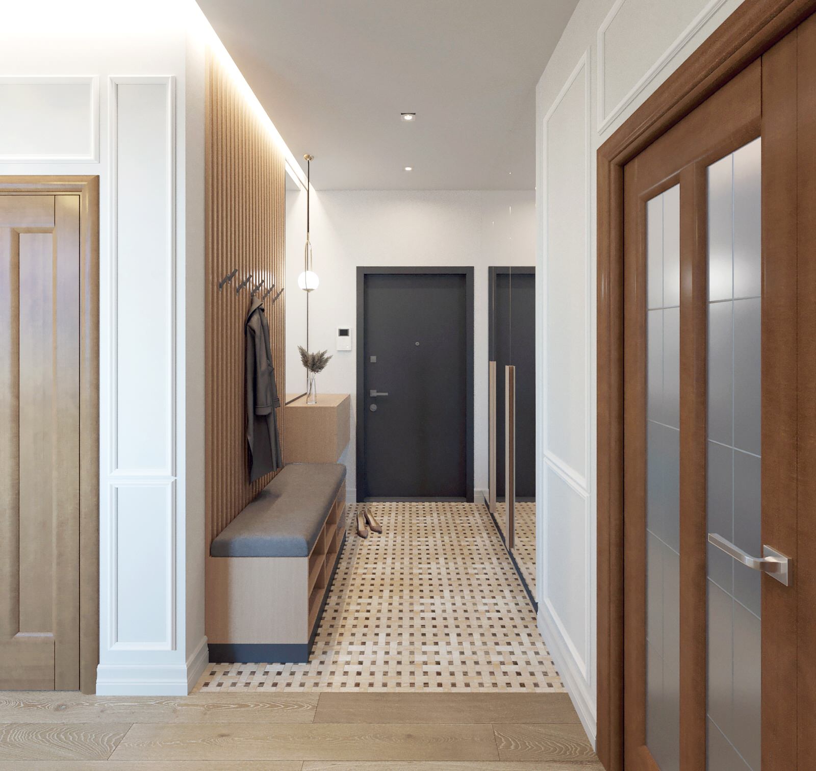 Обложка проекта: Интерьер квартиры в центре Екатеринбурга