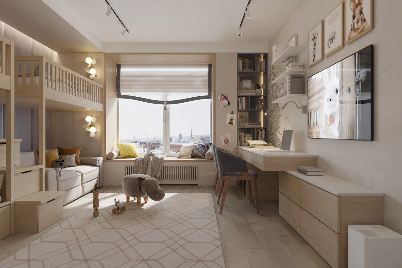 Ньютон Квартира для многодетной семьи