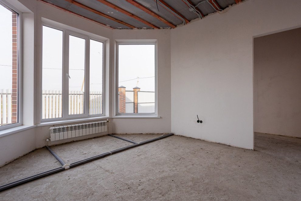 2022 Фотосъемка дома зимой застройщику 2