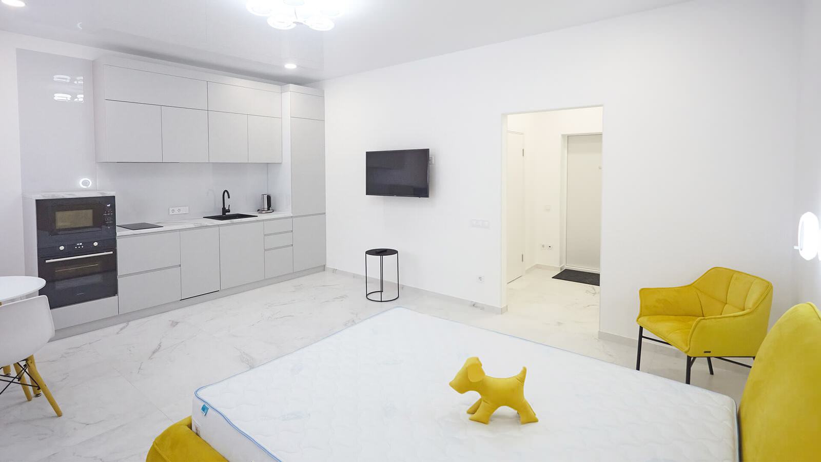 Обложка проекта: Квартира-студия в центре Харькова