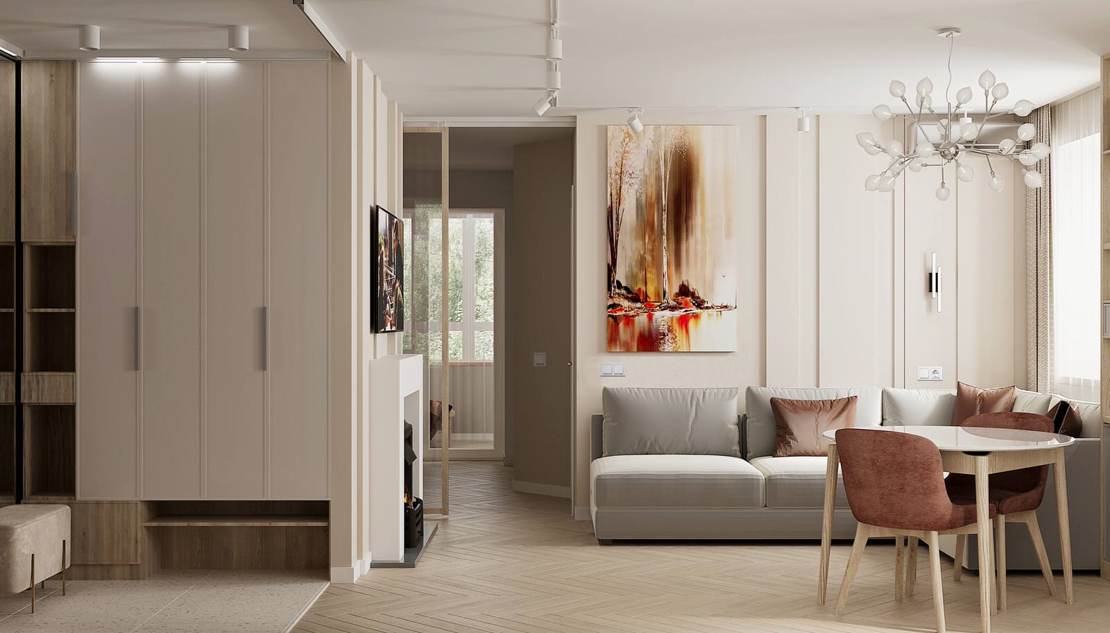 Обложка проекта: Модернизм с нотками скандинавского стиля